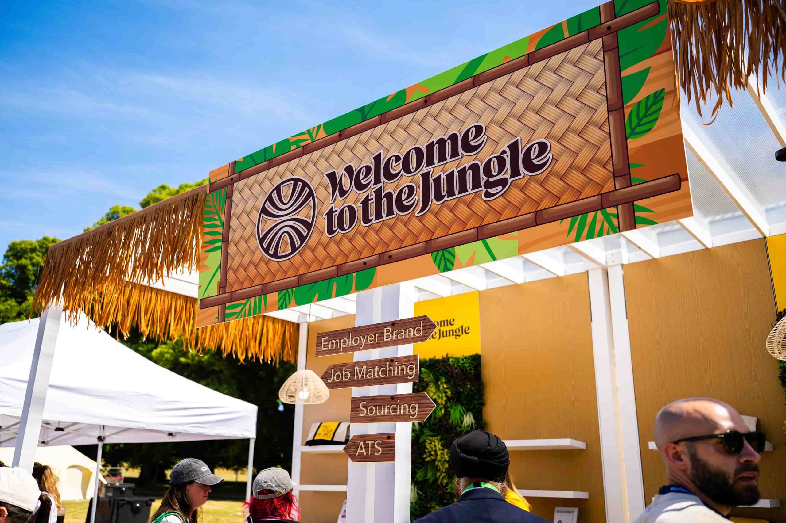 Example of exhibitor booth at RecFest UK